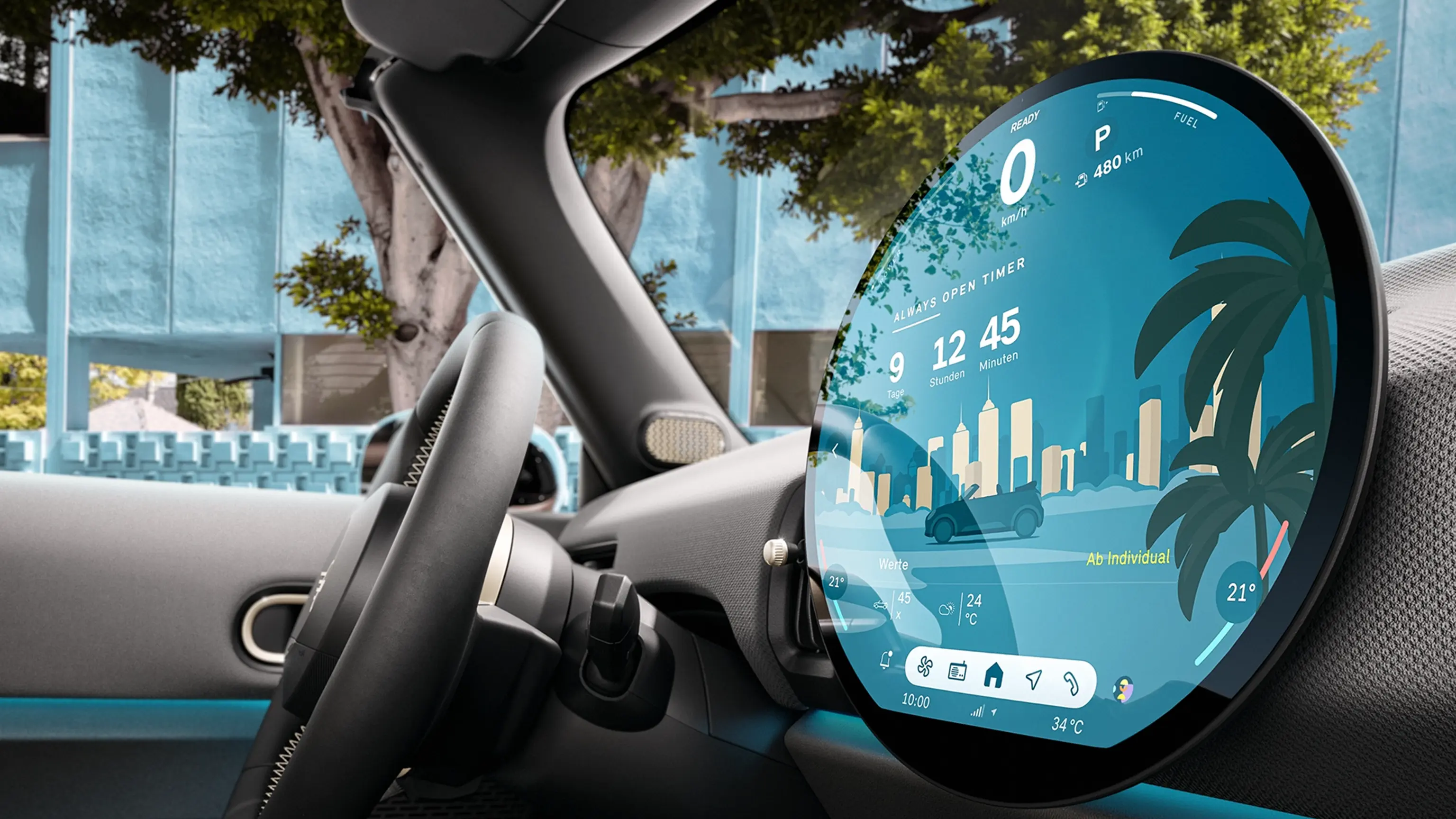 MINI Cooper‏ קבריולה - חוויה דיגיטלית - מערכת הפעלה 9 של mini