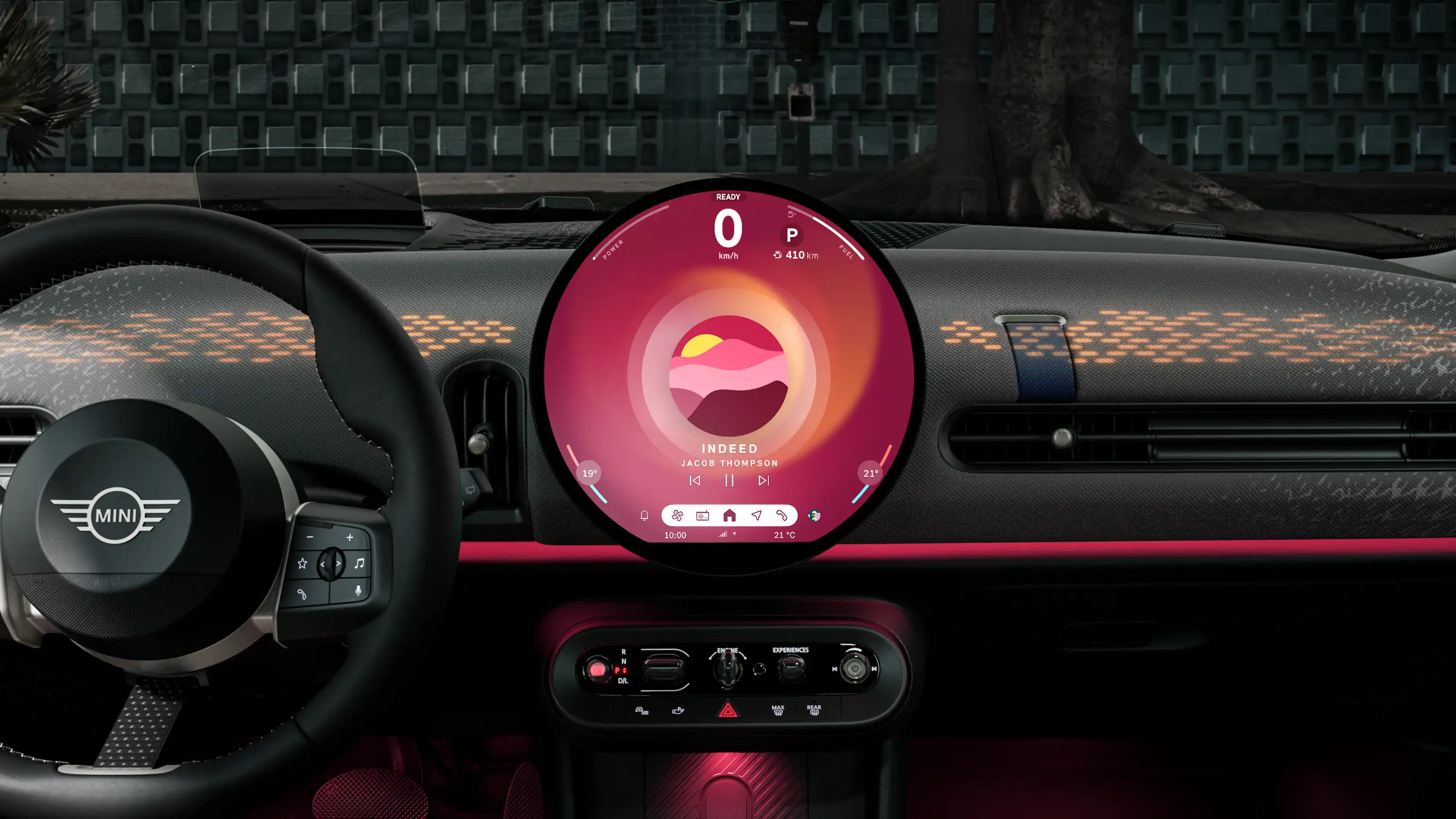 MINI Cooper‏ קבריולה - חוויה דיגיטלית - מצב vivid