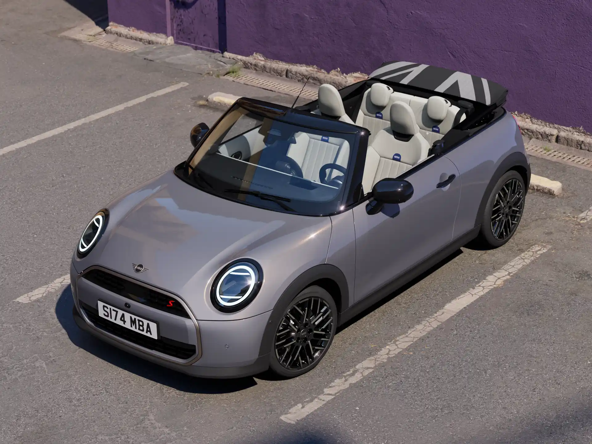 MINI Cooper קבריולה - חלק פנימי - מושבים