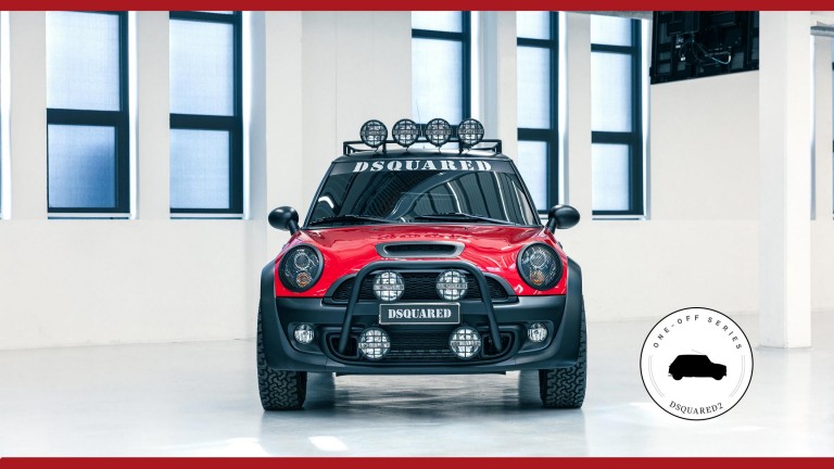 MINI COOPER S "RED MUDDER" של DSQUARED