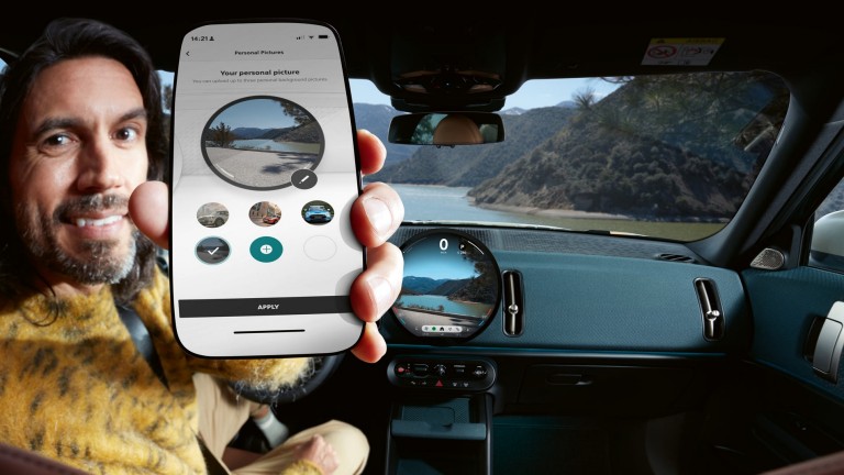 ה-MINI Countryman החשמלית - חוויה דיגיטלית - אפליקציית mini